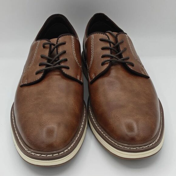 Steve Madden P-Jansen Oxford Shoes Men’s Professional Dress Brown Pick Size main image 4